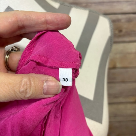 CLAUDIE PIERLOT Printed Wrap Top - Picture 5 of 6